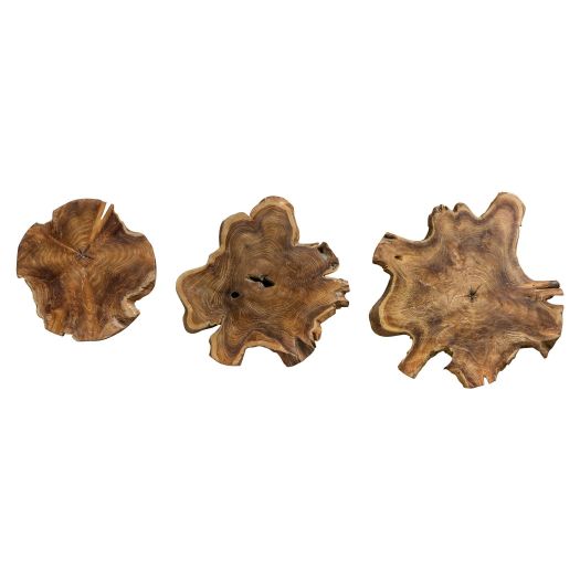 Kalani Wood Wall Decor, S/3