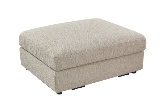 Mirae Hazel Brown Ottoman