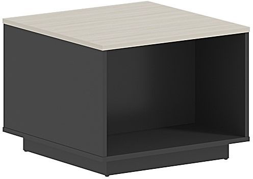 Coffee Table - Ivory white + Carbon grey