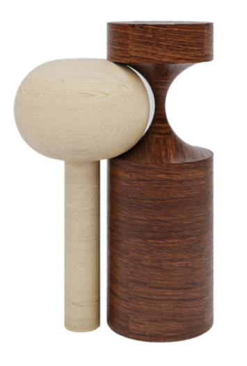 Yin and Yang Accent table