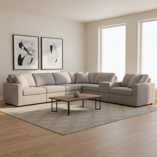 Modmax 6-Piece Sectional