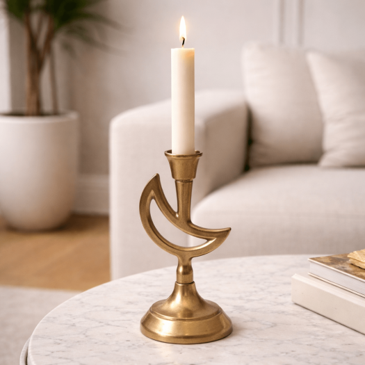 Moon Candle Holder