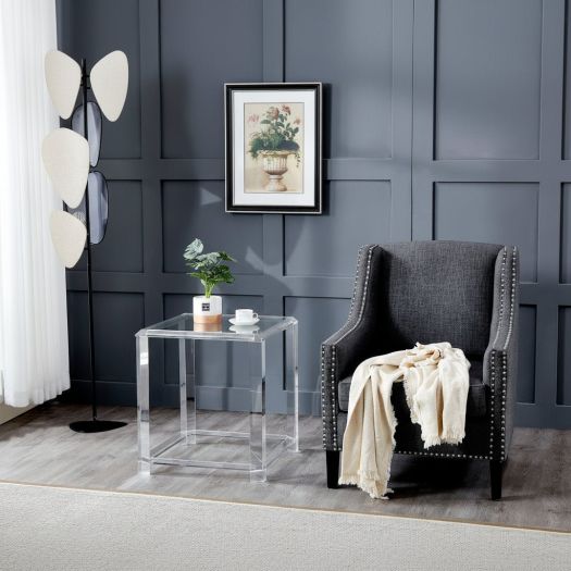 Morrigan Acrylic side table
