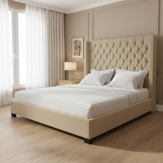 Morrow Natural Queen Bed