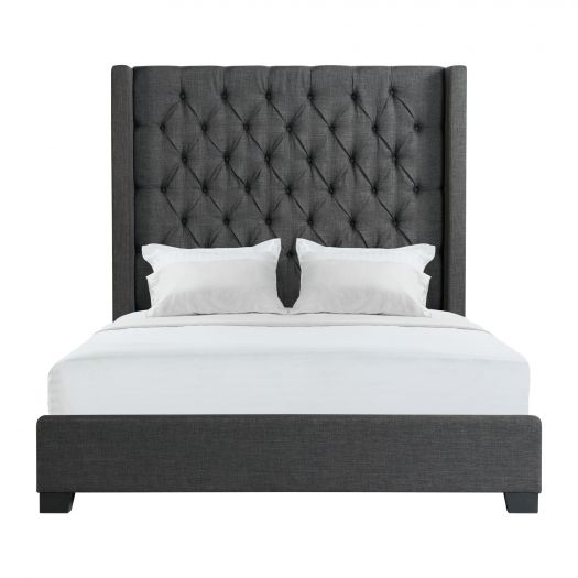 Morrow Charcoal Queen Bed