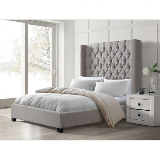 Morrow Grey Queen Bed