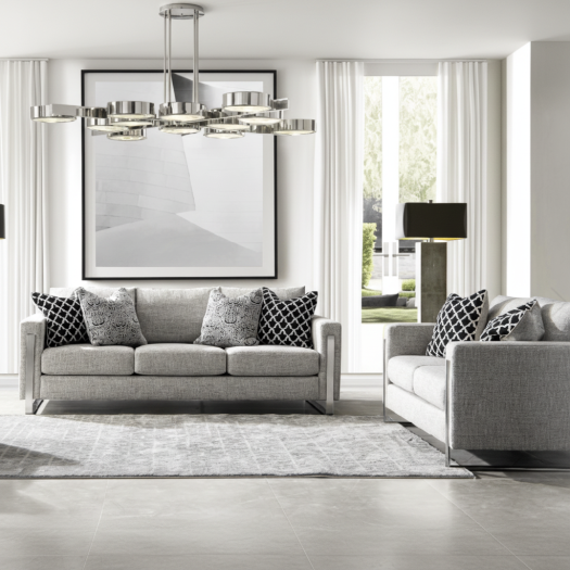 Najla Grey Living Room Set
