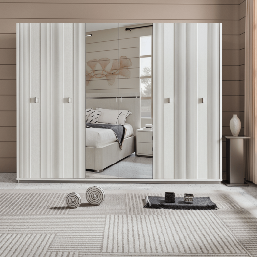 Natural Harmony Off-White Wardrobe