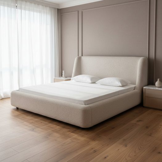 Neo King Upholstered Platform Bed