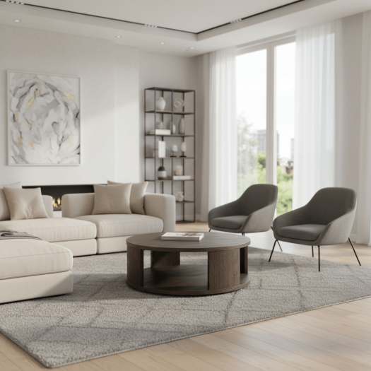 Neo Round Cocktail Table