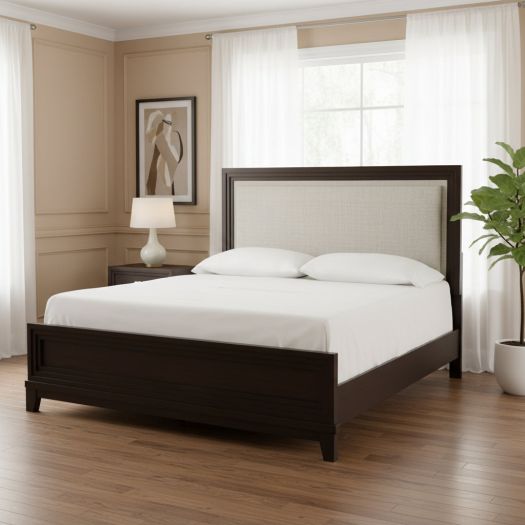 Neymorton California King Upholstered Panel Bed