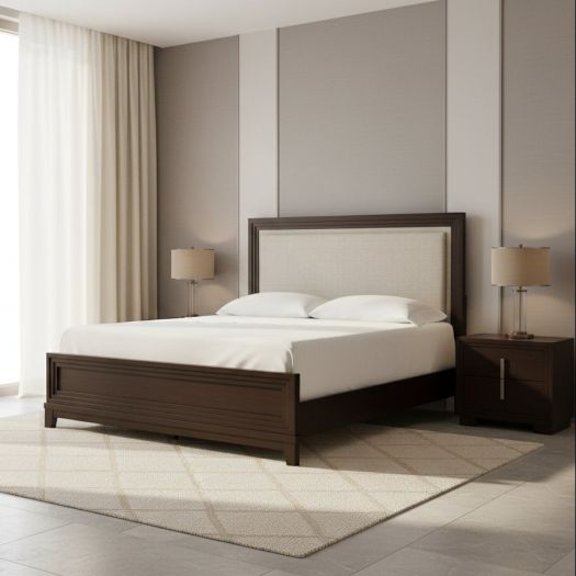 Neymorton Queen Upholstered Panel Bed