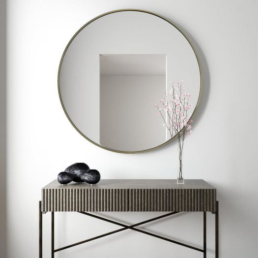 Novaria Mirror Light Gold