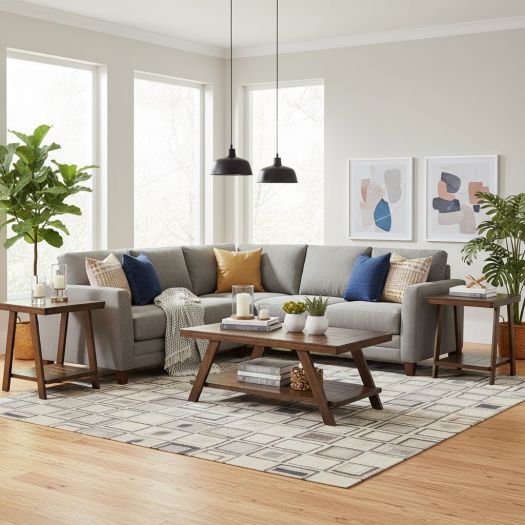 OCCASIONAL TABLE SET 1+2 3PCS