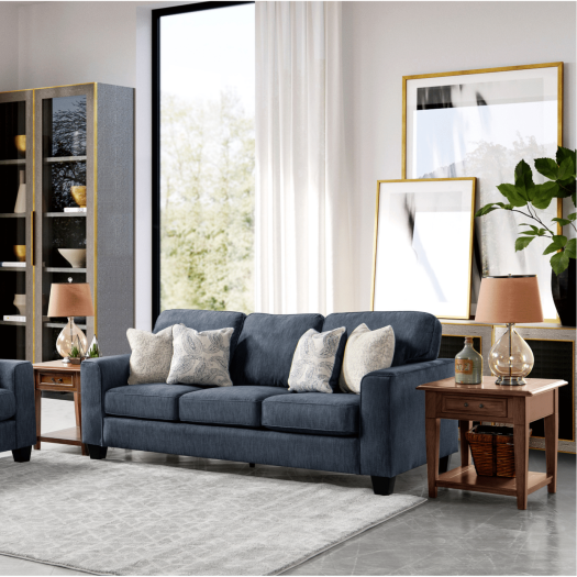 Ocean Love Blue Sofa