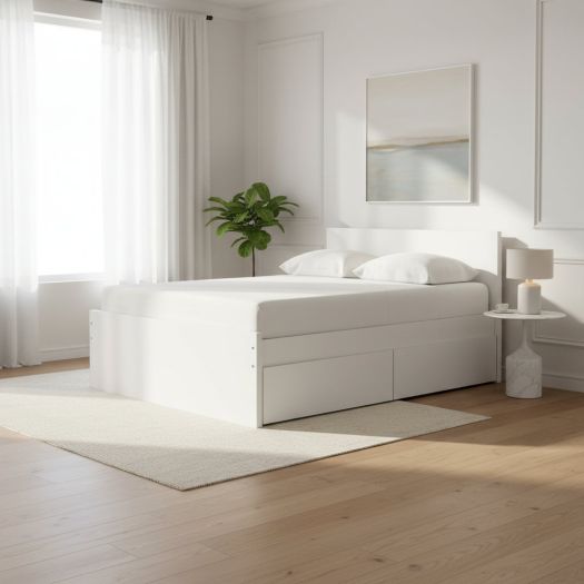 Onita Full Platform Bed with 2 Side Storage