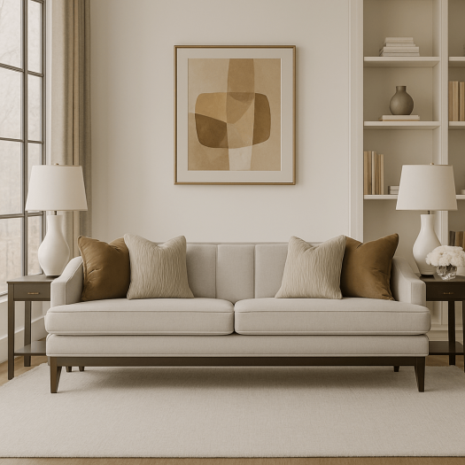 Opaline White Velevt XXL sofa