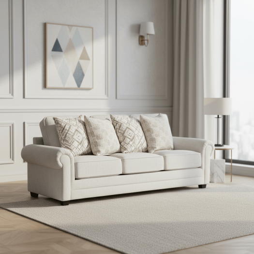 Ophelia Stationary Sofa + 5 pillows