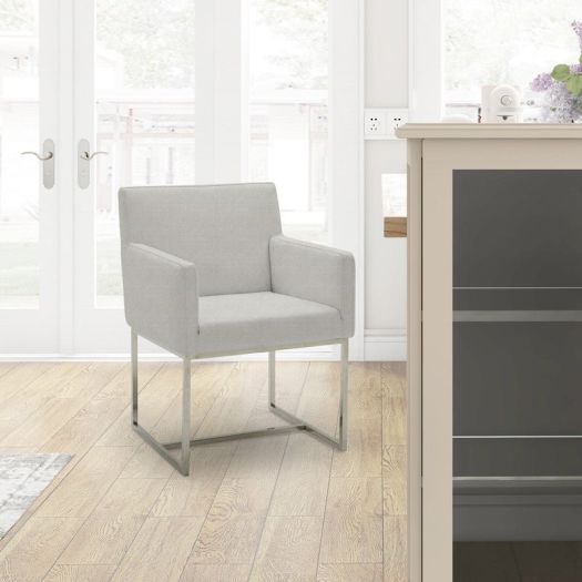 Oslo White Dining Chair