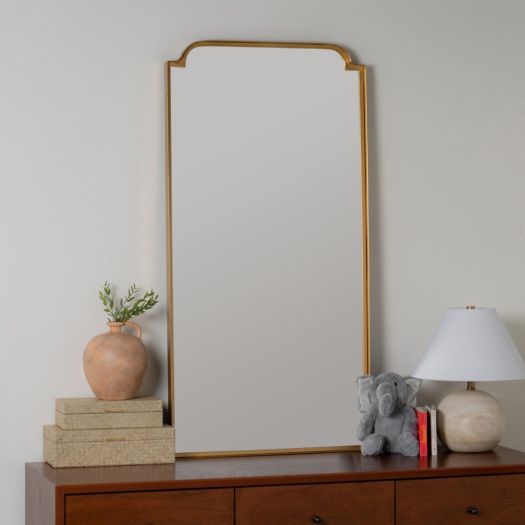 Outlined Mirror - Gold