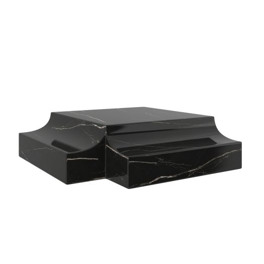 OVERLAP CORNER WEDGE BASE DARK