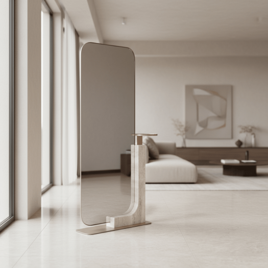 OVERLAP FLOOR MIRROR LIGHT