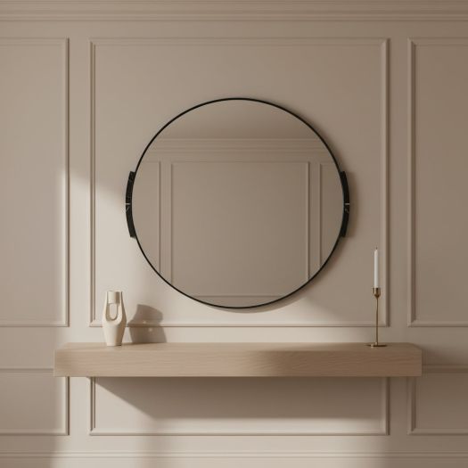 OVERLAP WALL MIRROR DARK