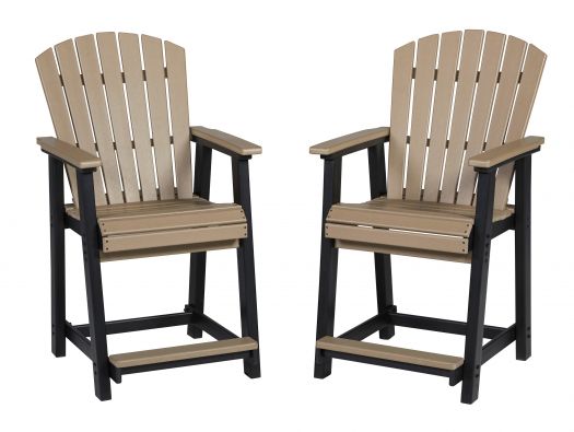 Fairen Trail Outdoor Counter Height Bar Stool (Set Of 2)