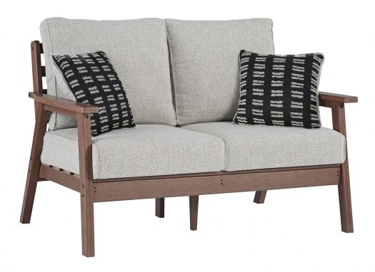 Emmeline Outdoor Loveseat With Cushion