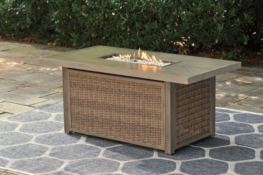 Rectangular Fire Pit Table