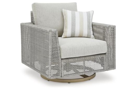 Seton Creek Outdoor Swivel Lounge with Cushion