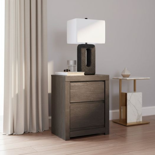 Parlayon Two Drawer Night Stand