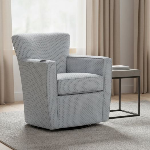 Paterson Swivel Chair with Wireless Charger