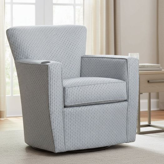 Paterson Swivel Glider with Wireless Charger