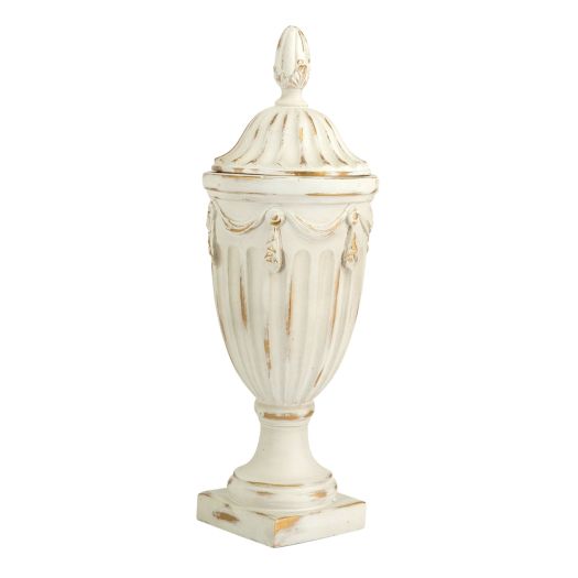 Pedestal Vase with Lid