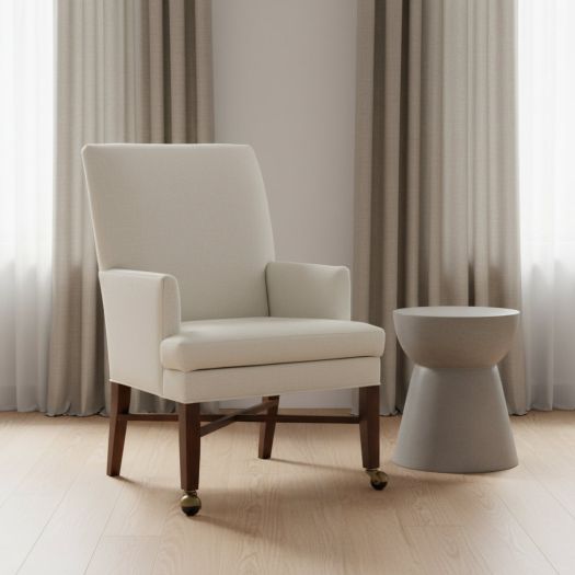 Perkins Easy Clean Occasional Chair with Front Cas