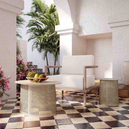 Pesky Eggnog Cream Coffee Table