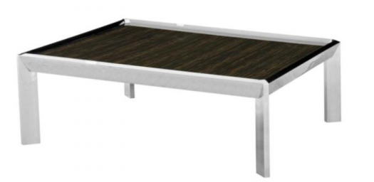 White Dark Center Coffee Table