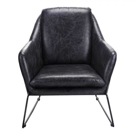 Greer Club Chair Black