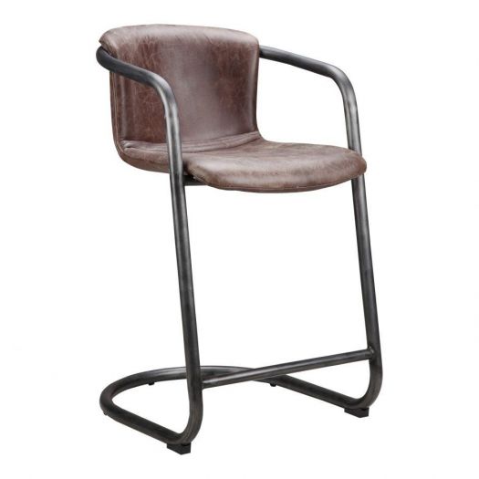 Freeman Counter Stool Light Brown-M2