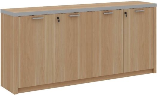 4-Door Credenza Melamine