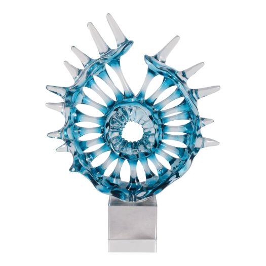 Prescott Blue Crystal Burst Statuary