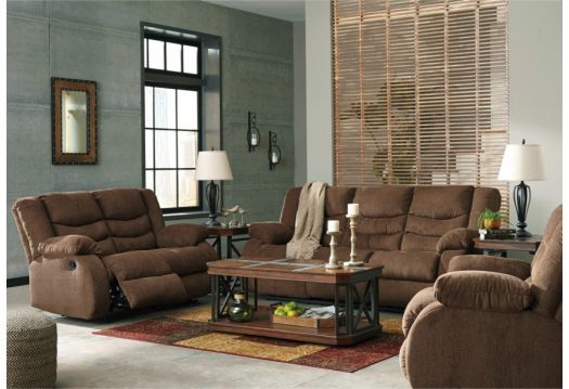 Tulen Reclining-SET in Chocolate