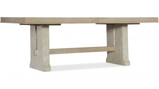 S Rectangle Dining Table w/1-22in leaf