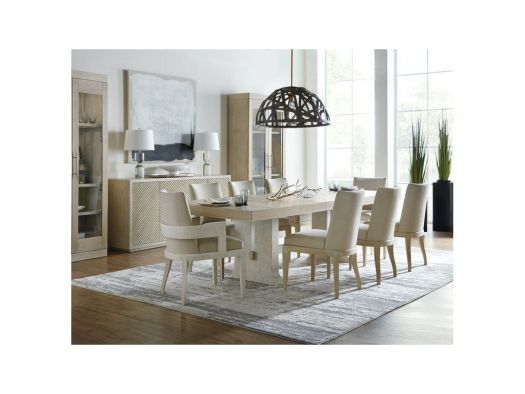 S Rectangle Dining Table w/1-22in leaf