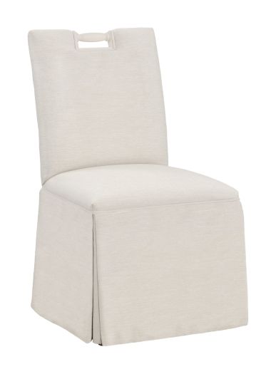Pull Short Back Skirted Dining Chair