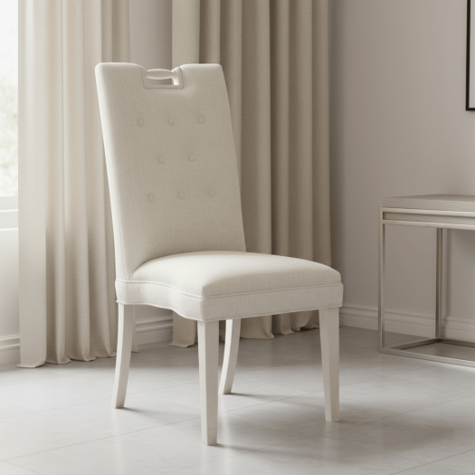 Pull Tall Back Armless Stack Chair