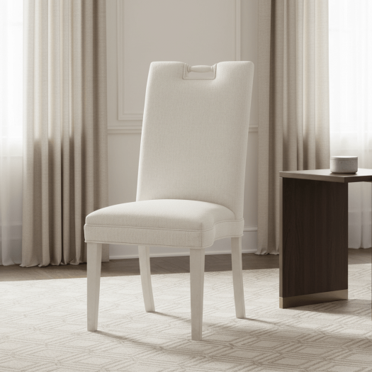 Pull Tall Back Armless Stack Chair