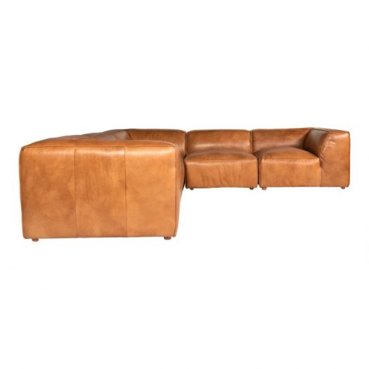 Luxe Classic L Modular Sectional Tan