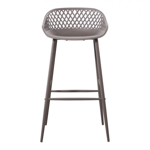 Piazza Outdoor Barstool Grey-M2